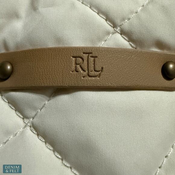 NEW Lauren Ralph Lauren Moda Cream Quilted Corduroy Trim Jacket Plus Size XXL - Picture 11 of 16